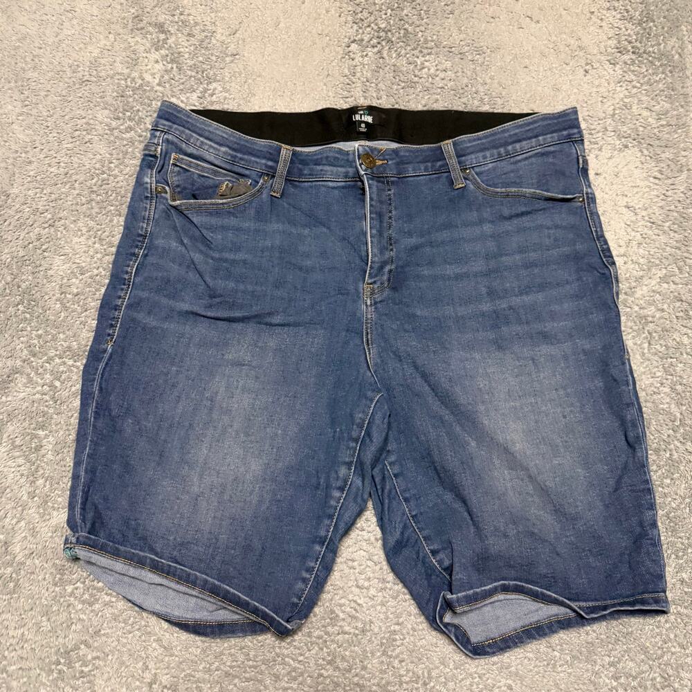 Lularoe Jeans Shorts Womens 40 (41x10) Jorts Stretch